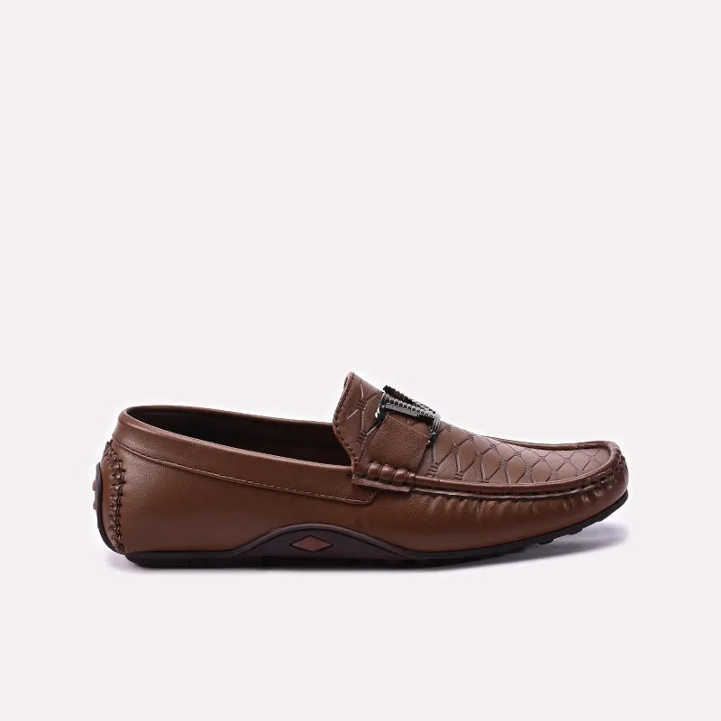Brown Loafer Shoes 0130999