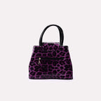 Casual Shoulder Bags Purple 0331455