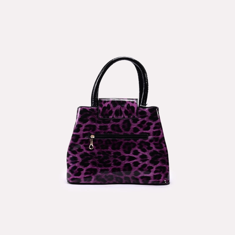 Casual Shoulder Bags Purple 0331455