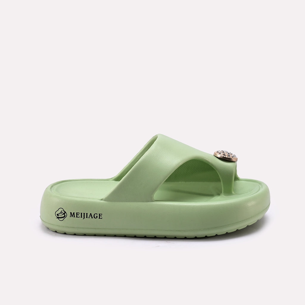 Casual Slipper Green 0413401