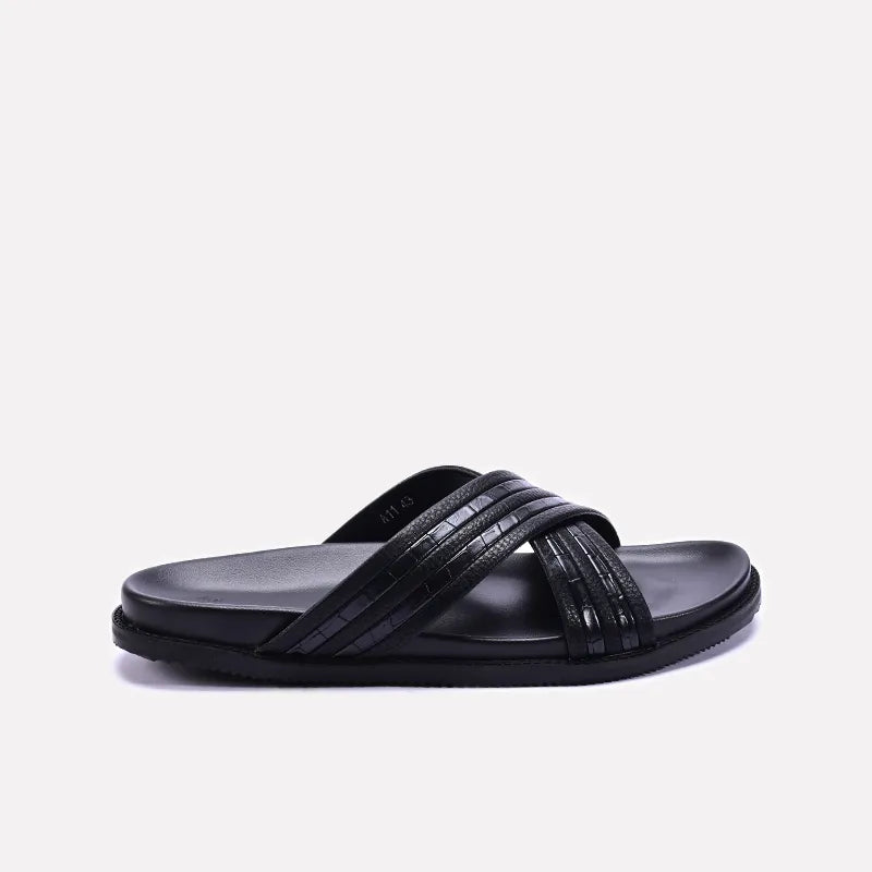 Black Casual Slipper 0151078