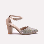 Bridal Court Shoes Fawn 0450046