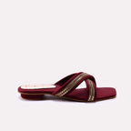 Fancy Slipper Maroon 0413849