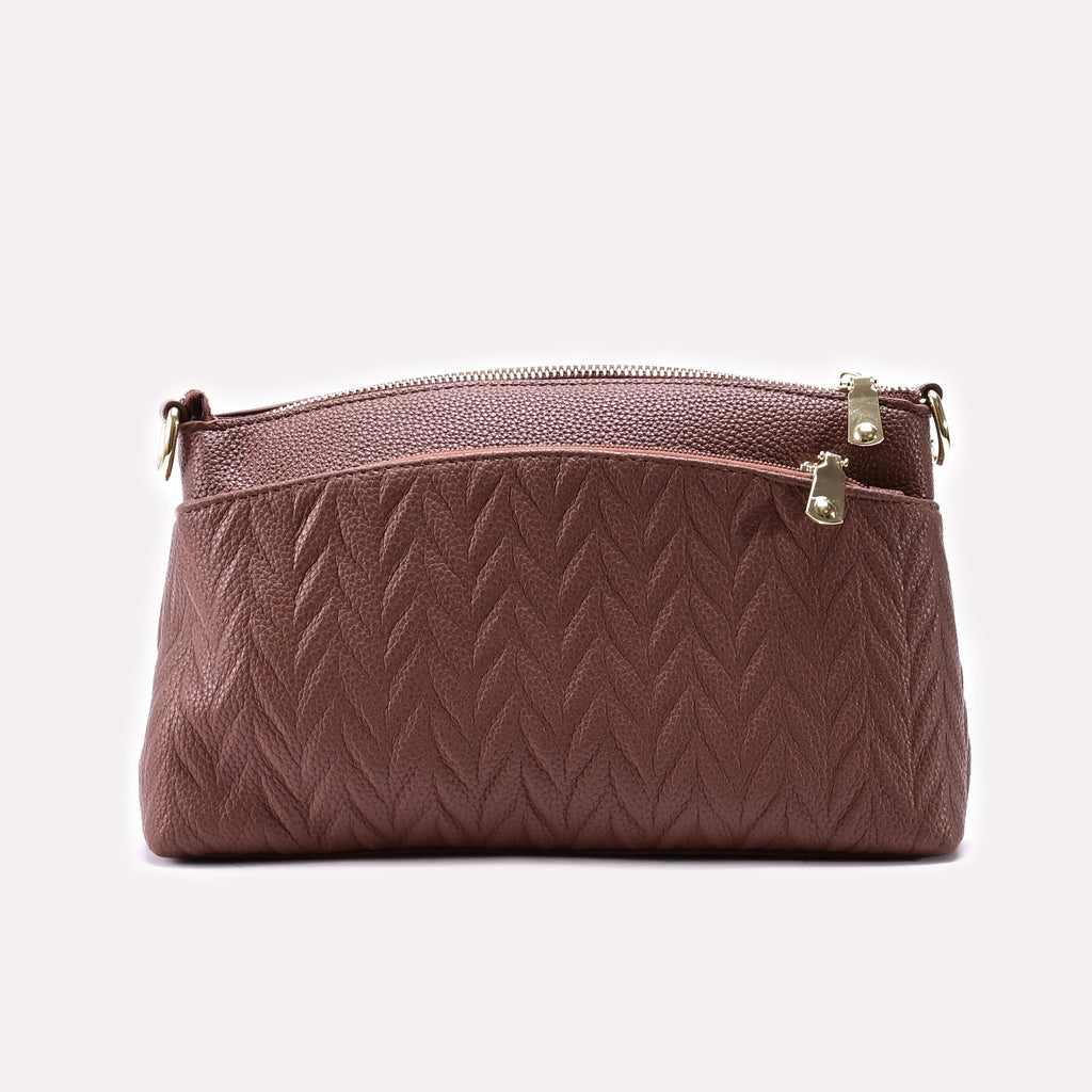 Casual Hand Bags Brown 0322278