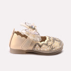 Girl Fancy Pumps Fawn 0710722