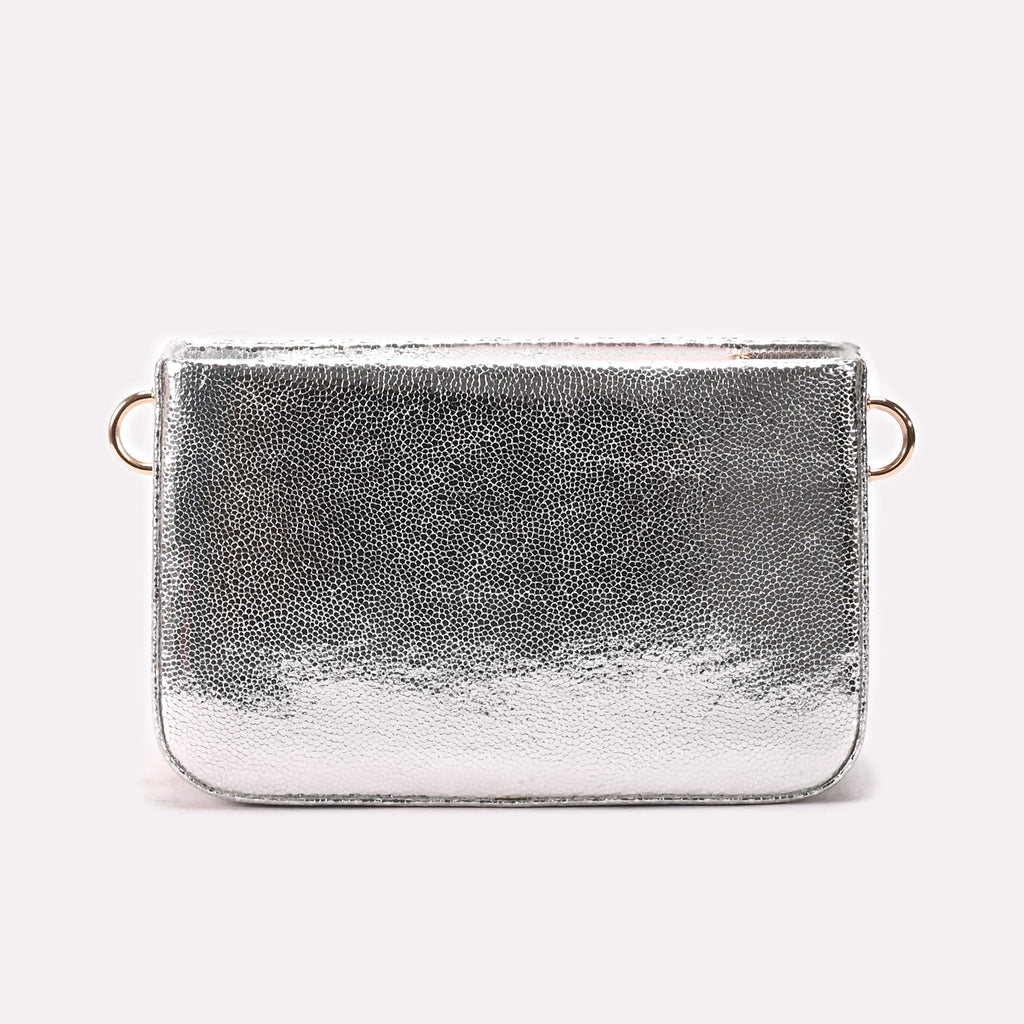 Hand bag Silver 0322338