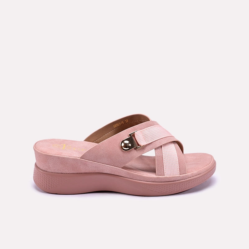 Pink Casual Slippers 0412933