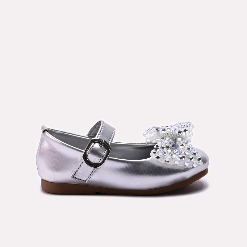 Baby Casual Pumps Silver 0710647