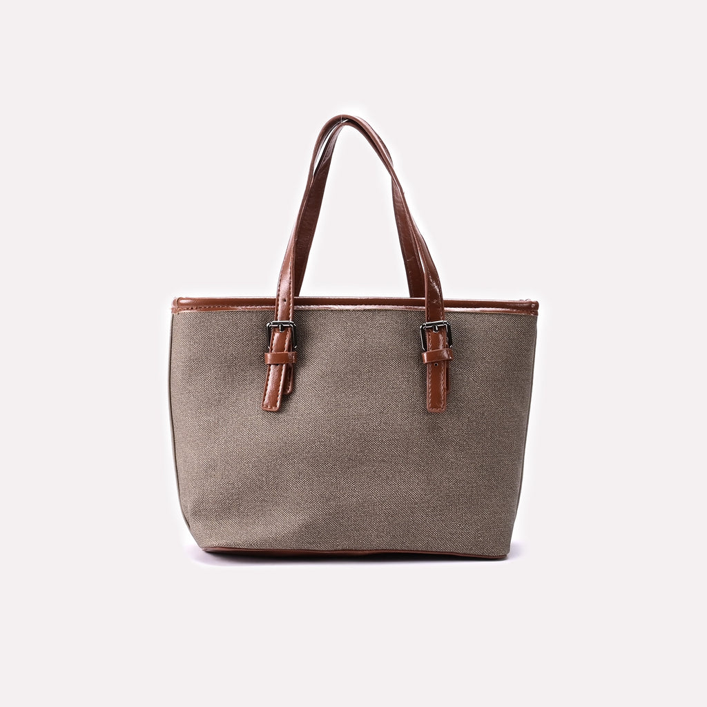 Casual Hand Bag Gray 0322299