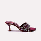 Fancy Slipper Maroon 0413527