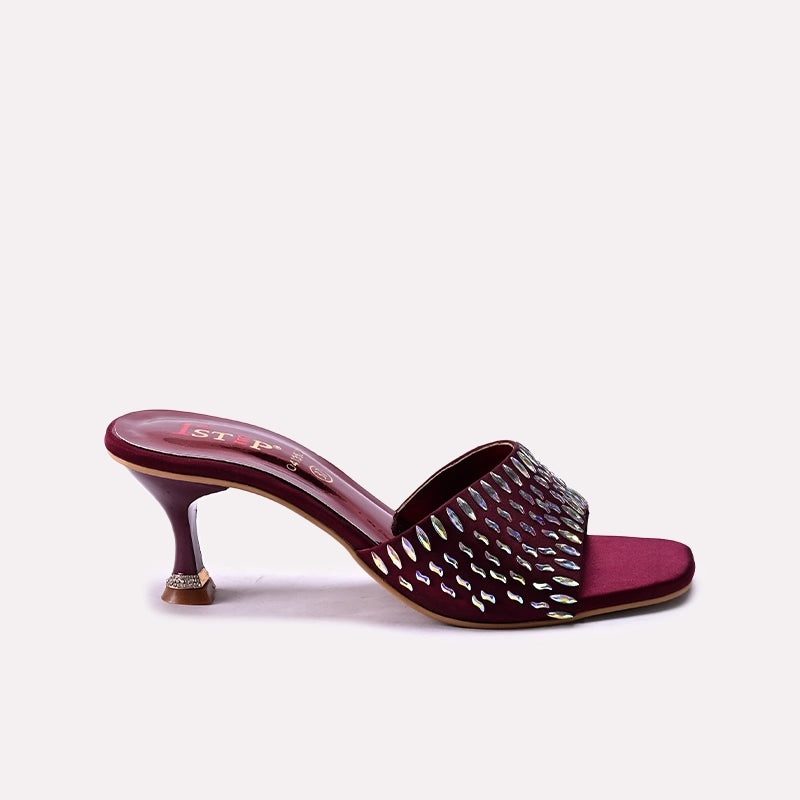 Fancy Slipper Maroon 0413527