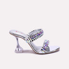 Silver Bridal Slippers 0412748