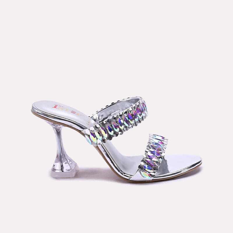 Silver Bridal Slippers 0412748