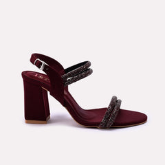 Fancy Sandal Maroon 0421748