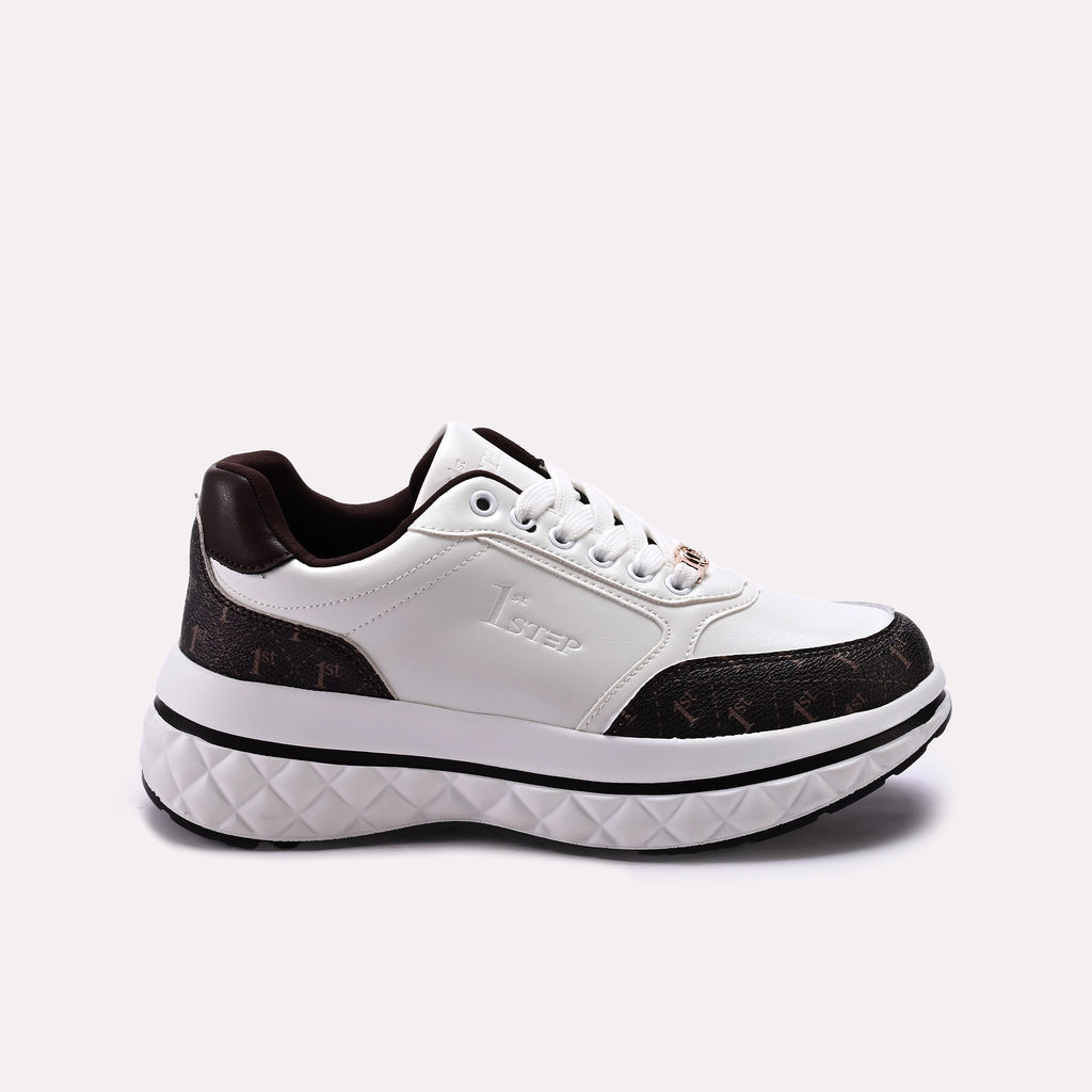 Women Sneaker Shoes Brown 0440917