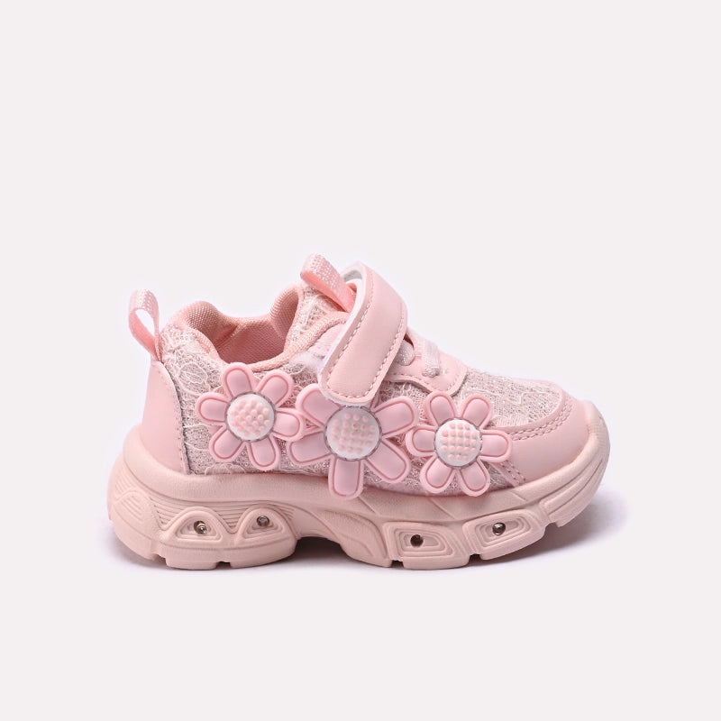 Girl Jogger Shoes Pink 0750584