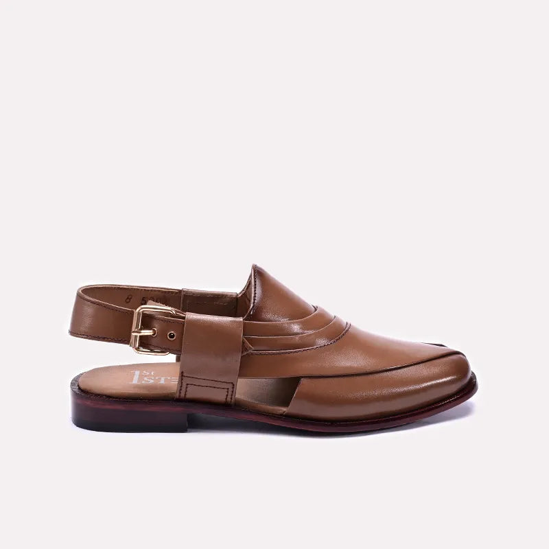 Mustard Peshawari Chappal 0141094