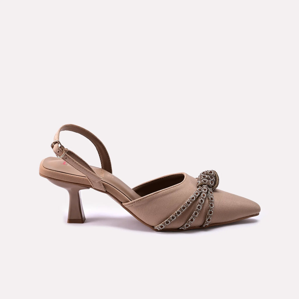 Fancy Court Shoes Fawn 0450122