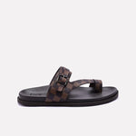 Brown Mens Casual Slippers 0151123