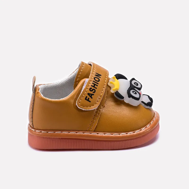 Mustard Boy Velcro Sneakers 0640080