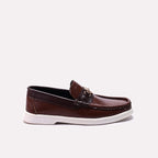 Baba  Loafer Shoes Maroon 0610579