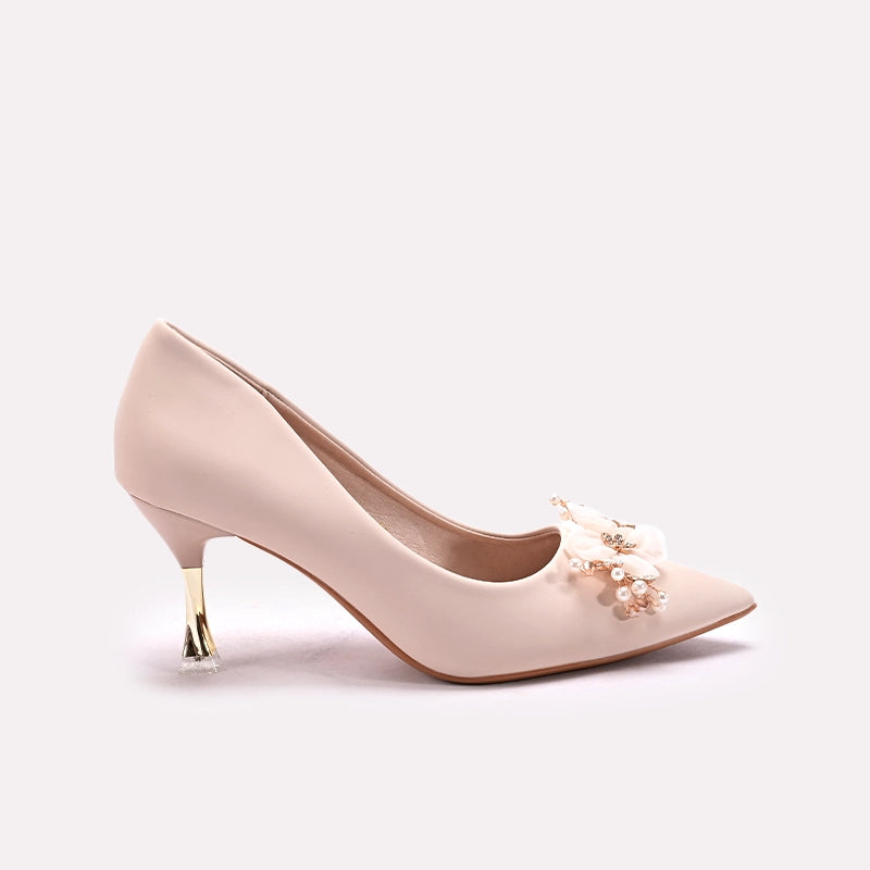 Fancy Court Shoes Fawn 0450162