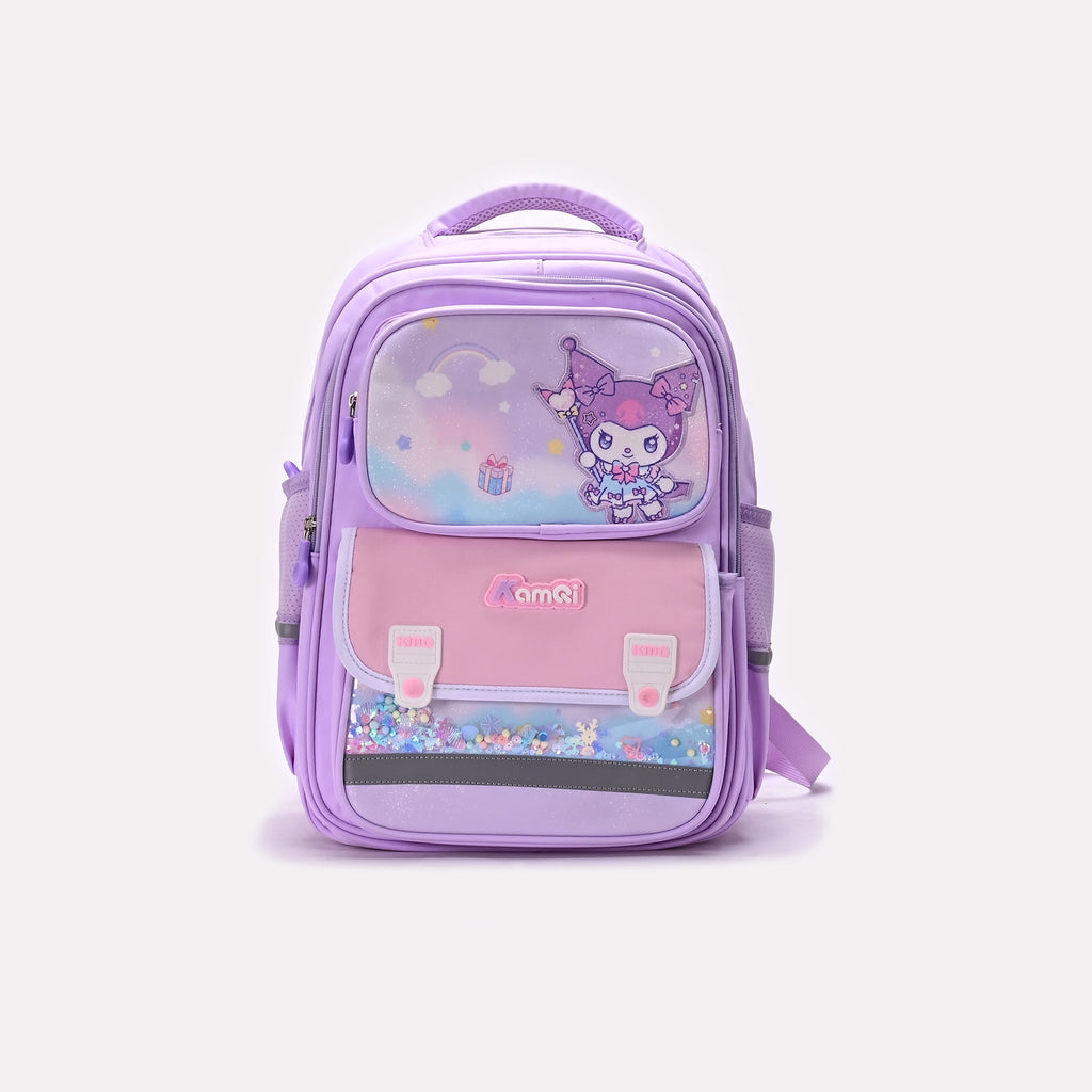 School Backpack Purple 0820773