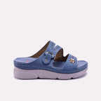 Blue Comfy Casual Slippers 0412929