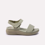 Green Casual Sandal 0421601