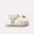 Girl Fancy Sandal White 0721395