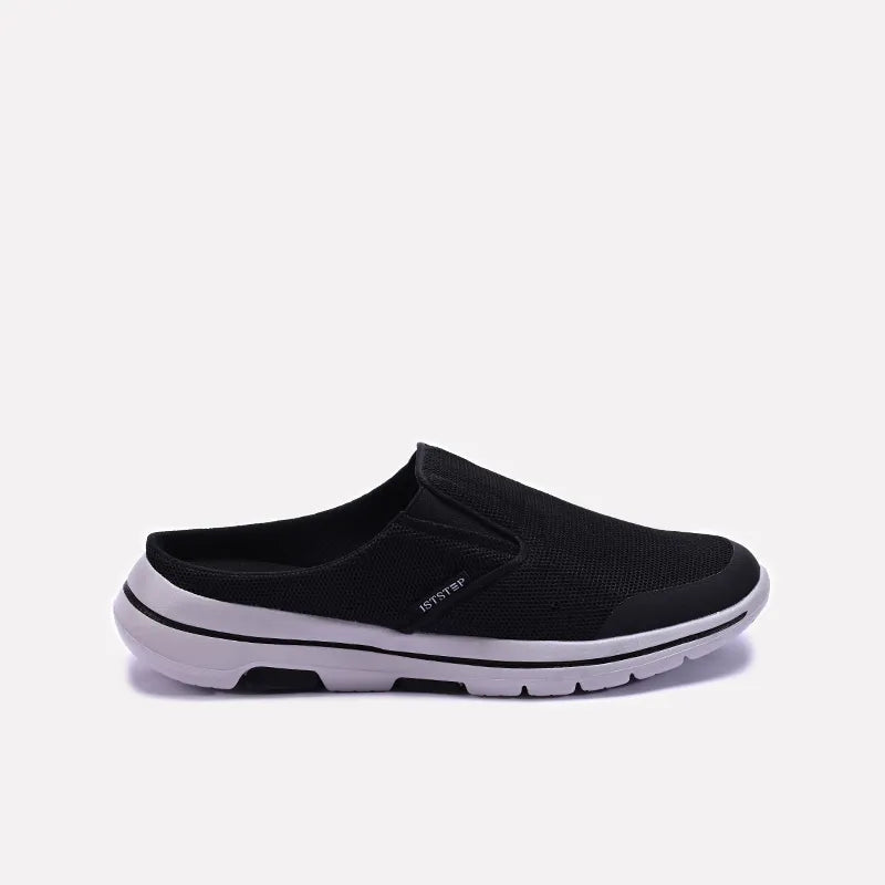 Black Mules Shoes For Men 0120436