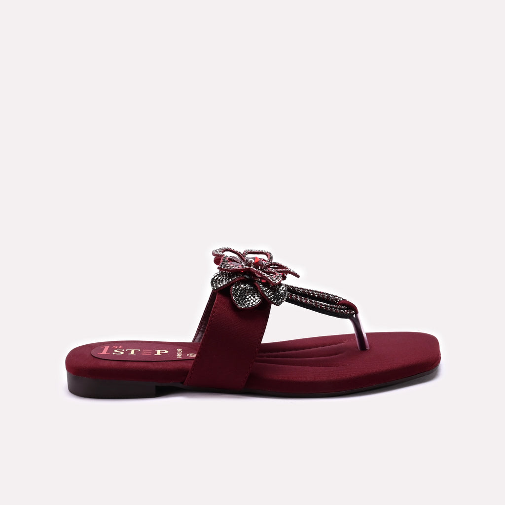 Fancy Slipper Maroon 0413799