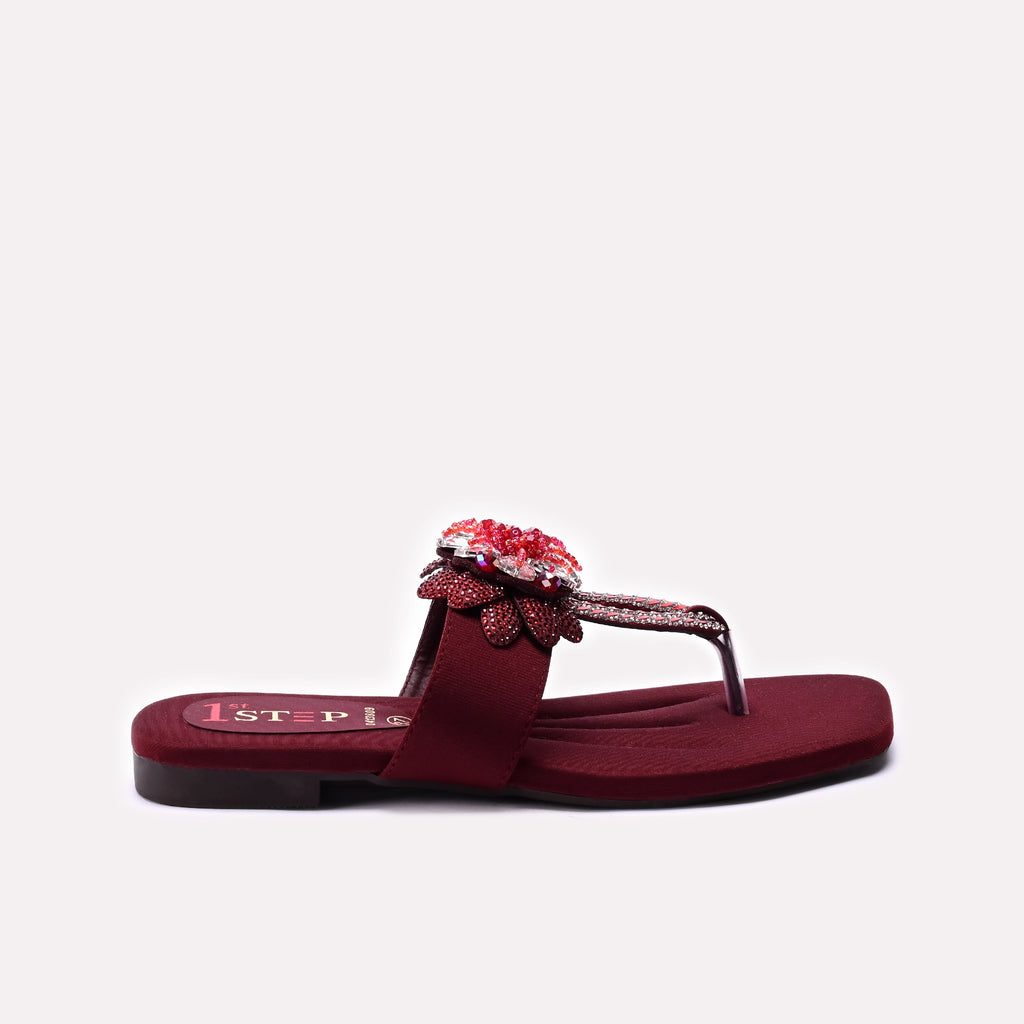Fancy Slipper Maroon 0413809