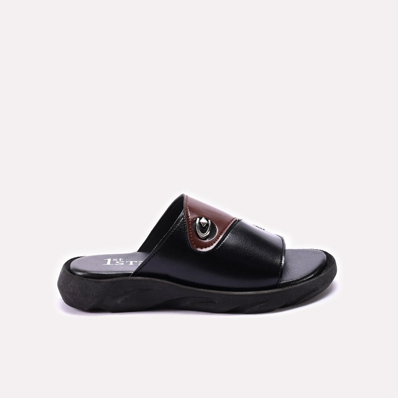 Baba Casual Slipper Black 0630314