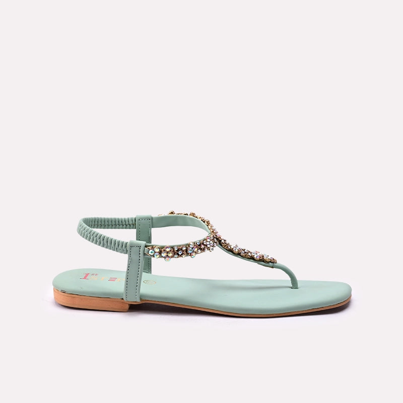 Fancy Sandal Light Green 0421347