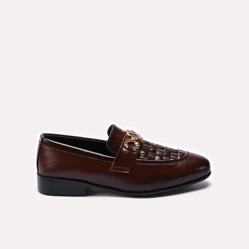 Boy Formal Shoes Brown 0610684