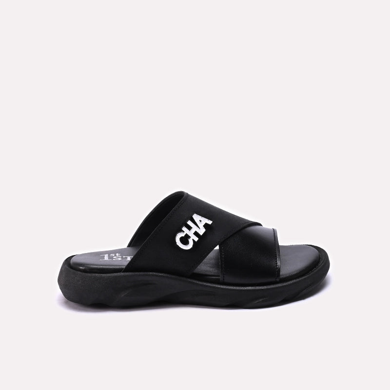 Boy Casual Slipper Black 0630341