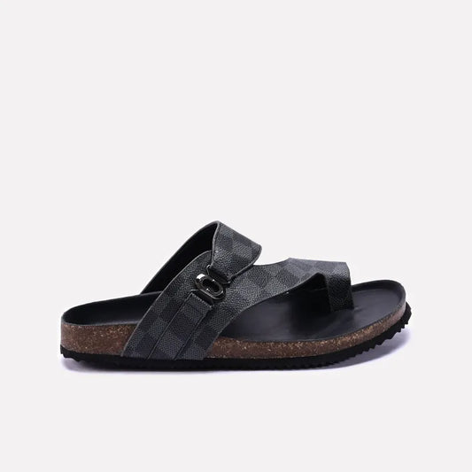 Gray Casual Slippers Men 0151115