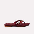 Fancy Slipper Maroon 0414017