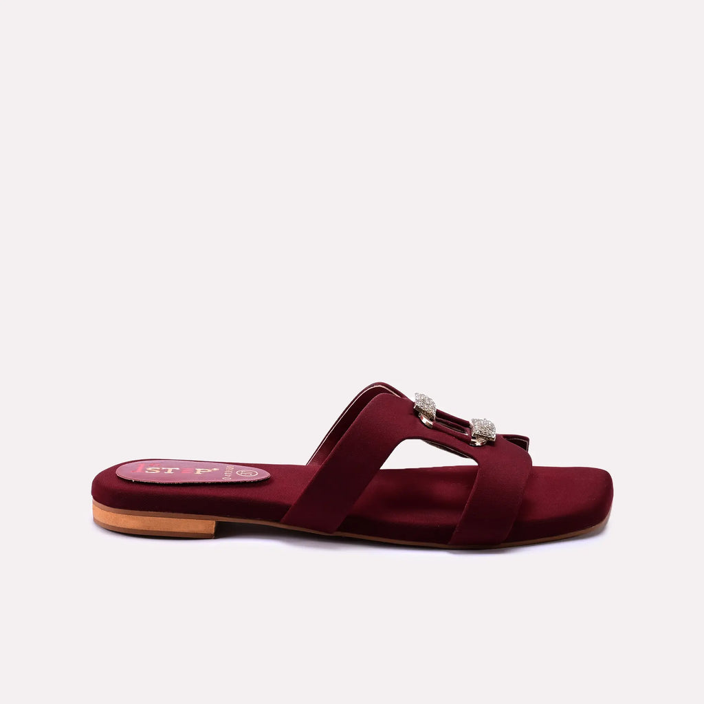 Casual Slipper Maroon 0413530