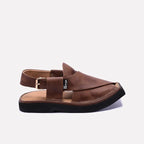 mens Brown Peshawari Chappal