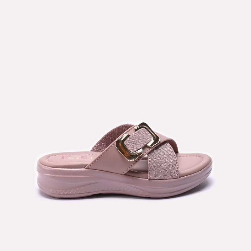 Girl Fancy Slipper Pink 0730405