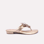 Gold Fancy Flip Flops 0412653