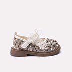 Girl Fancy Pumps Golden 0710704