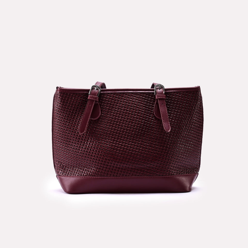 Casual Shoulder Bags Maroon 0331741