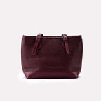 Casual Shoulder Bags Maroon 0331741