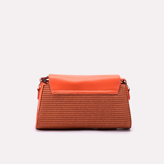 Orange Casual Hand Bags 0322013
