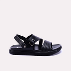 Mens Black Casual Sandals