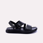 Mens Black Casual Sandals