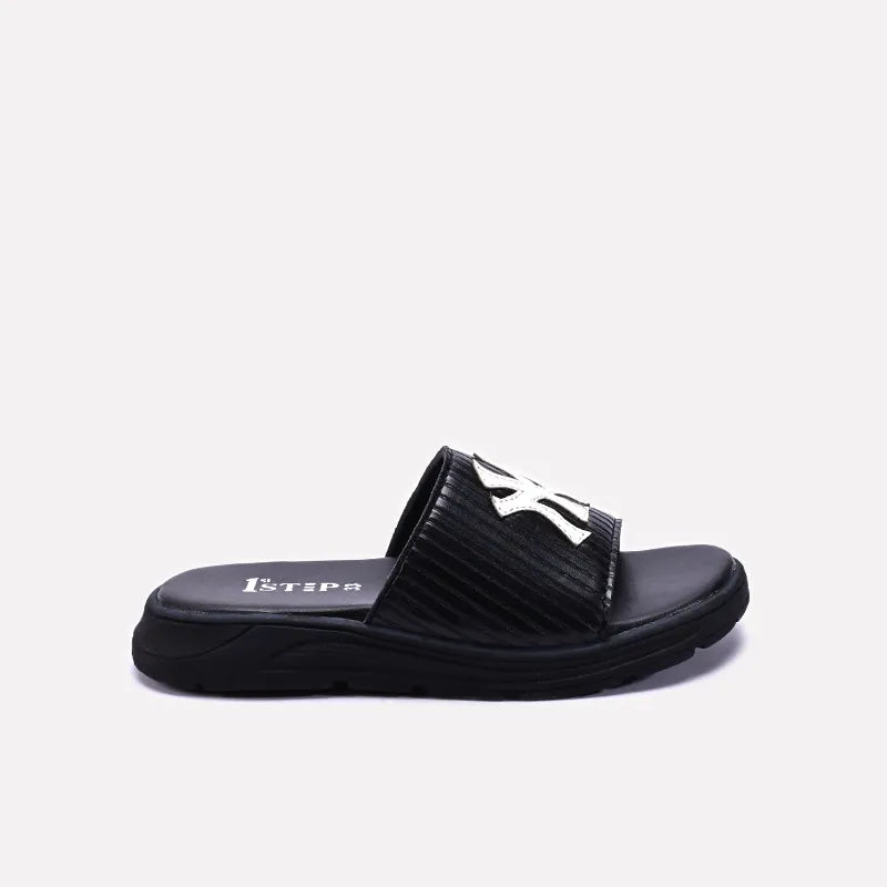 Black Baba Casual Slippers